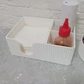 Hộp đựng khăn giấy đa năng tích hợp khay để đồ thông minh - Thumbnail 2