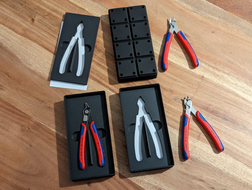 Hộp Gridfinity Knipex Super Knips xếp chồng 2x4x3 - Image 1