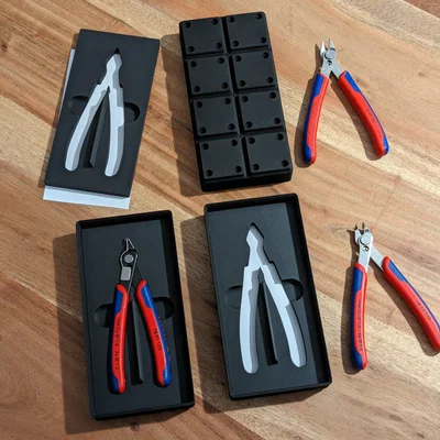 Hộp Gridfinity Knipex Super Knips xếp chồng 2x4x3