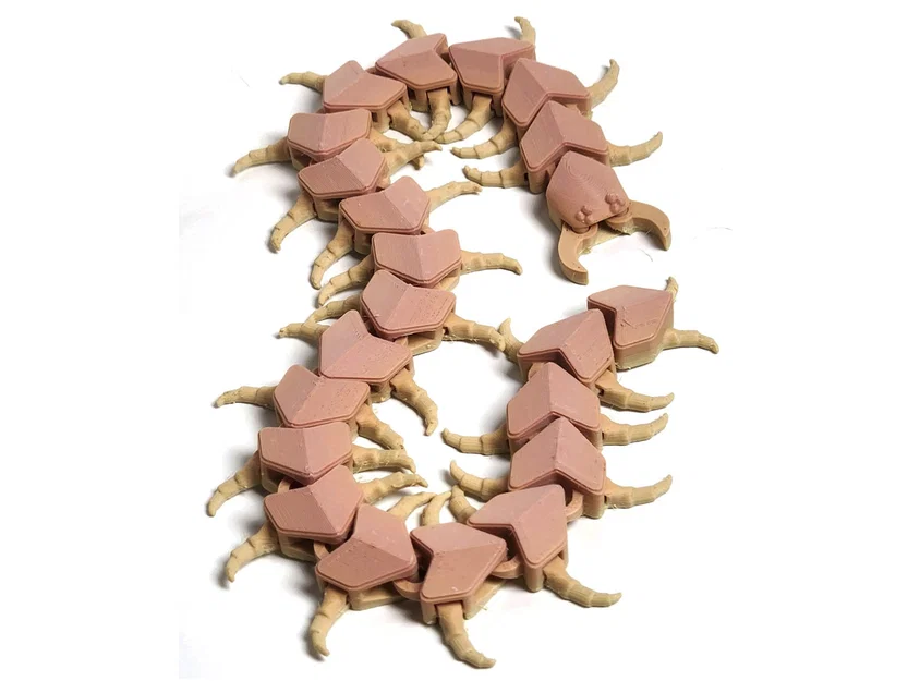 Mô hình con rết Scolopendra in 3D cử động linh hoạt độc đáo - Image 4