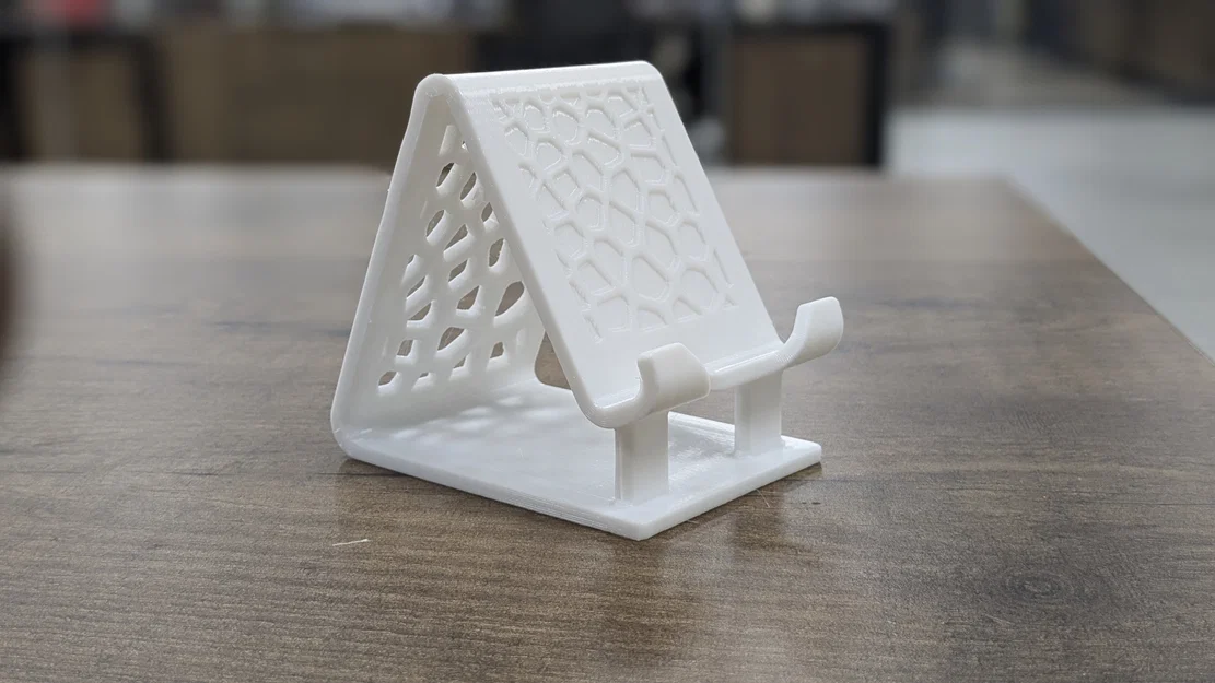 Giá đỡ điện thoại Voronoi in 3D vững chãi không cần support - Image 1