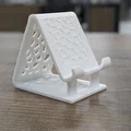 Giá đỡ điện thoại Voronoi in 3D vững chãi không cần support - Thumbnail 1