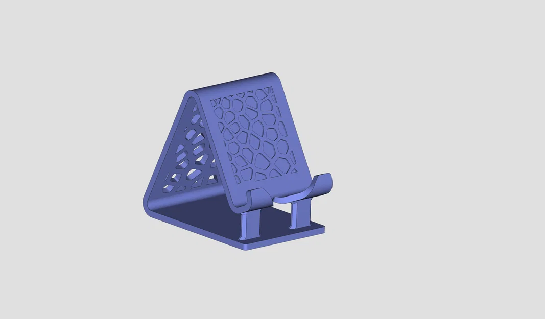 Giá đỡ điện thoại Voronoi in 3D vững chãi không cần support - Image 2