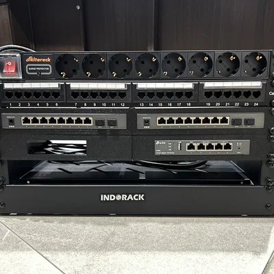 Adapter gắn rack 19" cho 2x TP-Link Omada TL-SG2210P (SG2008P/SG1210P)