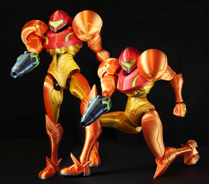 Mô hình nhân vật Samus từ Metroid có khớp nối - Image 1