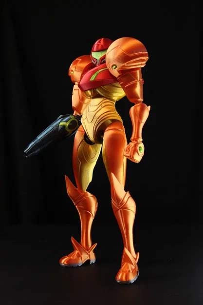 Mô hình nhân vật Samus từ Metroid có khớp nối - Image 2