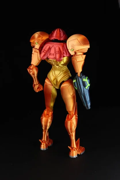 Mô hình nhân vật Samus từ Metroid có khớp nối - Image 3