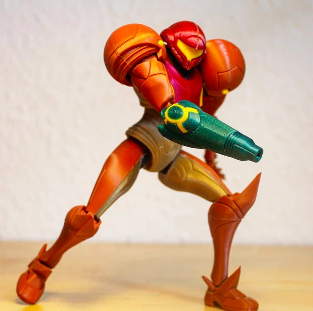Mô hình nhân vật Samus từ Metroid có khớp nối - Image 6