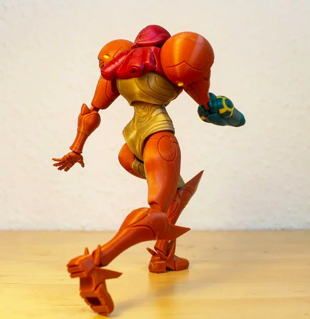 Mô hình nhân vật Samus từ Metroid có khớp nối - Image 7