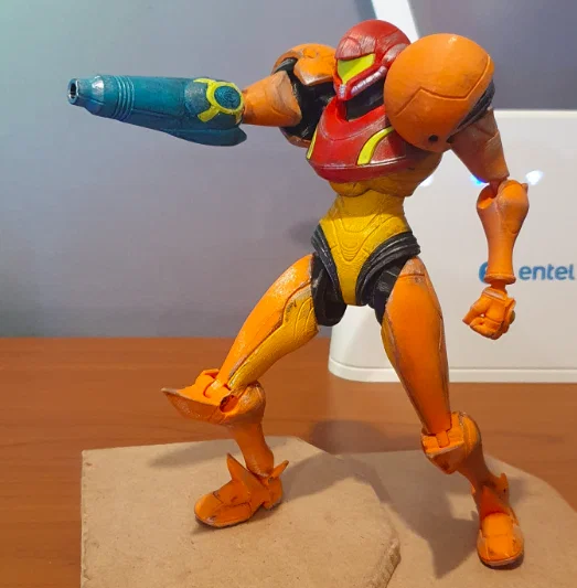 Mô hình nhân vật Samus từ Metroid có khớp nối - Image 16