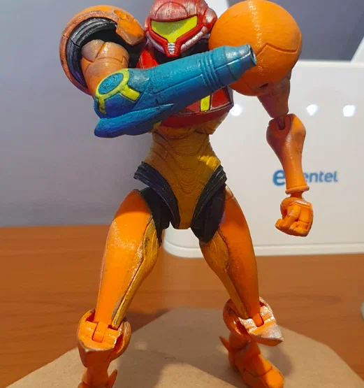 Mô hình nhân vật Samus từ Metroid có khớp nối - Image 17