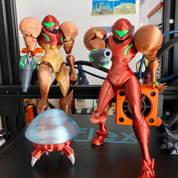 Mô hình nhân vật Samus từ Metroid có khớp nối - Image 20