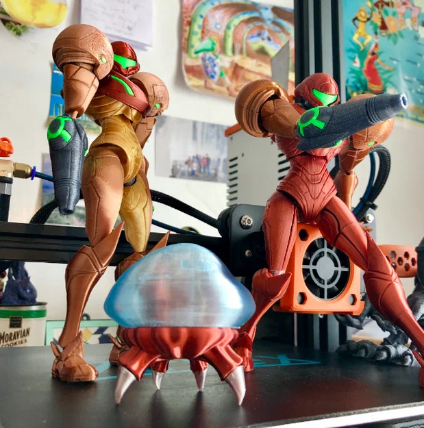 Mô hình nhân vật Samus từ Metroid có khớp nối - Image 21