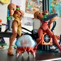 Mô hình nhân vật Samus từ Metroid có khớp nối - Thumbnail 21
