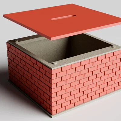 Hộp Tiết Kiệm Dạng Gạch (Brick Money Box)