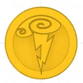 Huy hiệu Hercules Medallion (Disney Cartoon) cho Cosplay & Trang trí - Thumbnail 3