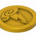 Huy hiệu Hercules Medallion (Disney Cartoon) cho Cosplay & Trang trí - Thumbnail 4