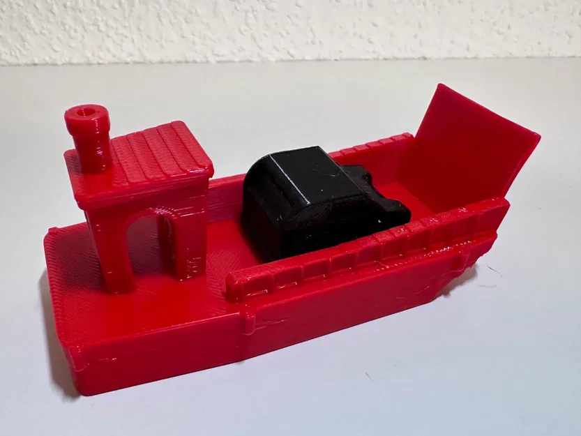 Benchy phà chở xe kèm ô tô (Benchy car ferry with car) - Image 1