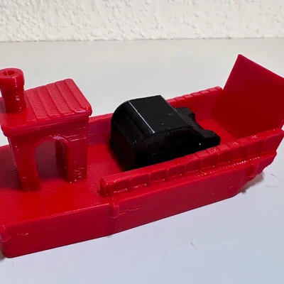 Benchy phà chở xe kèm ô tô (Benchy car ferry with car)