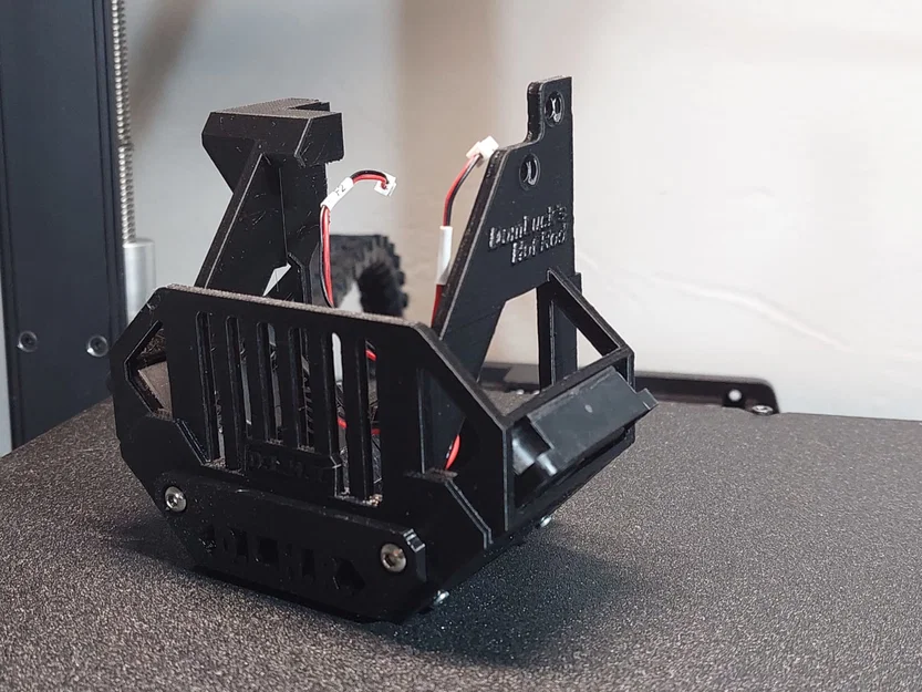 DomLuck's Hot Rod - Ốp quạt Ender 3 V3 KE (Fan Shroud) - D.L.H.R. - Image 1