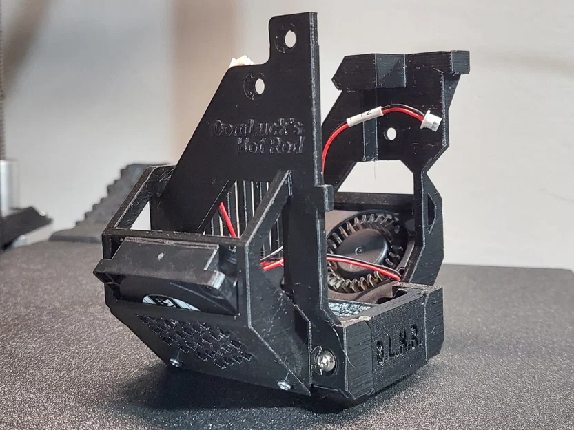 DomLuck's Hot Rod - Ốp quạt Ender 3 V3 KE (Fan Shroud) - D.L.H.R. - Image 2