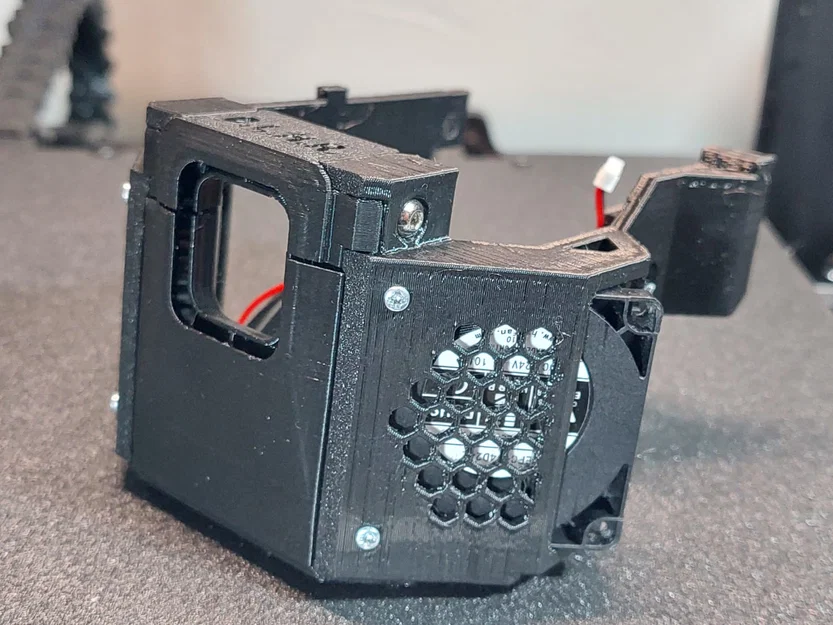 DomLuck's Hot Rod - Ốp quạt Ender 3 V3 KE (Fan Shroud) - D.L.H.R. - Image 3