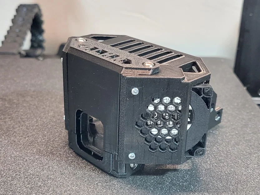 DomLuck's Hot Rod - Ốp quạt Ender 3 V3 KE (Fan Shroud) - D.L.H.R. - Image 4