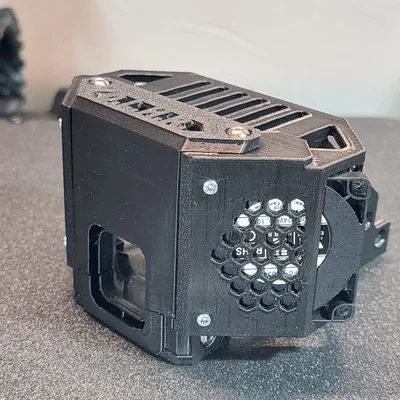DomLuck's Hot Rod - Ốp quạt Ender 3 V3 KE (Fan Shroud) - D.L.H.R.