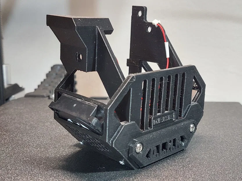 DomLuck's Hot Rod - Ốp quạt Ender 3 V3 KE (Fan Shroud) - D.L.H.R. - Image 5