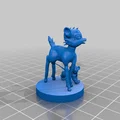 Mô hình 3D tượng Bambi và Simba đáng yêu cho người sưu tầm - Thumbnail 2