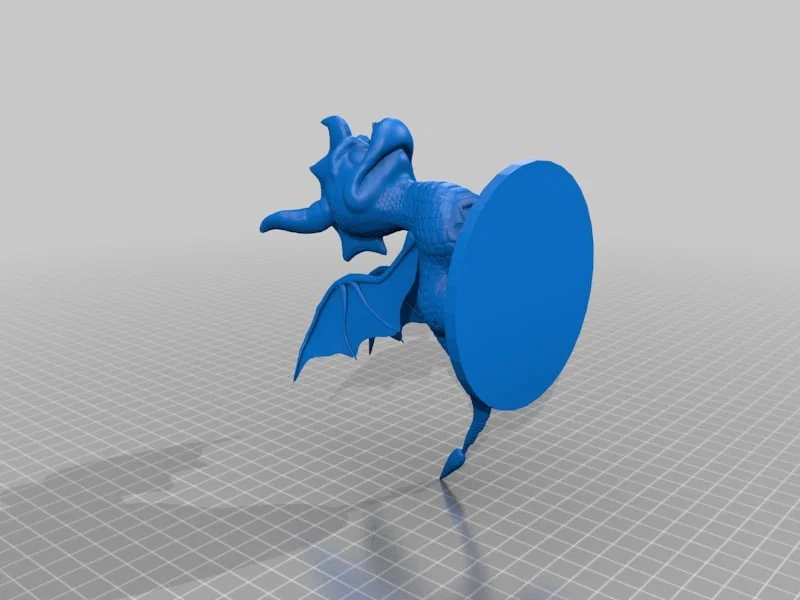 Mô hình 3D rồng Spyro đáng yêu từ game PS2 - Image 3