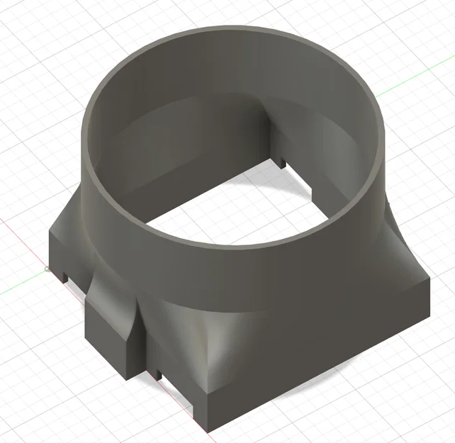 Adapter ống thoát khí 100mm cho Uniformation GK2 - Image 1