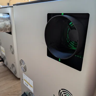 Adapter ống thoát khí 100mm cho Uniformation GK2