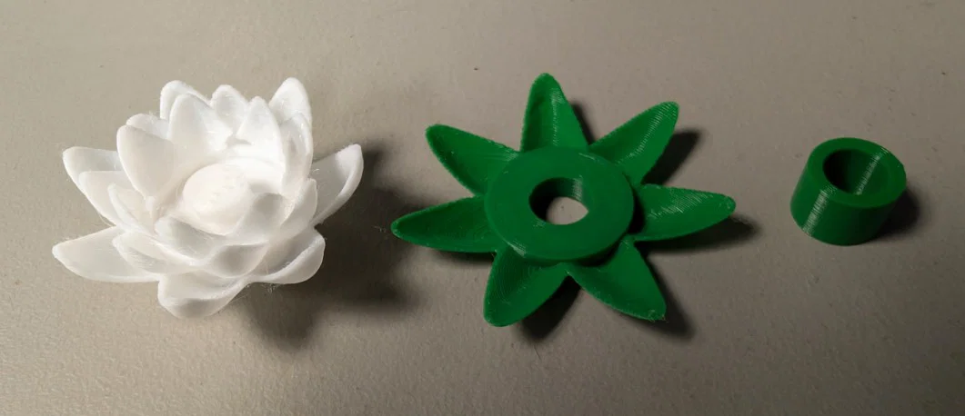 Nắp van xe đạp hình hoa sen trang trí độc đáo (Lotus Flower Valve Cap) - Image 3