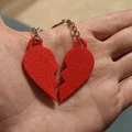 Móc khóa trái tim (Keychain Heart) - Thumbnail 1