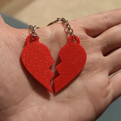 Móc khóa trái tim (Keychain Heart)