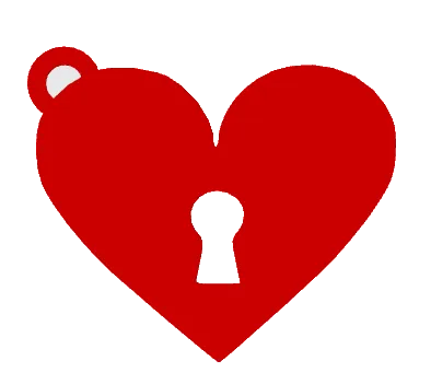 Móc khóa trái tim (Keychain Heart) - Image 4