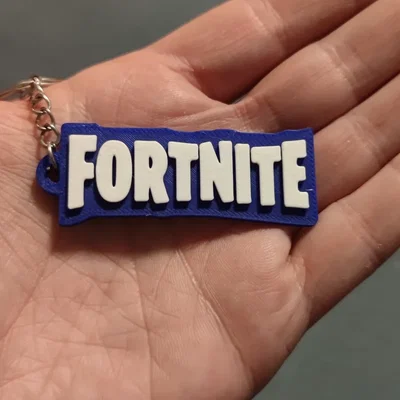 Móc khóa Fortnite (Fortnite keychain) STL 3D