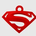 Móc khóa biểu tượng Superman - In 3D nhanh gọn, đẹp mắt - Thumbnail 2