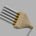 Đầu nối 10 điếu thuốc (10 Cigarettes Adapter) in 3D độc đáo - Thumbnail 1