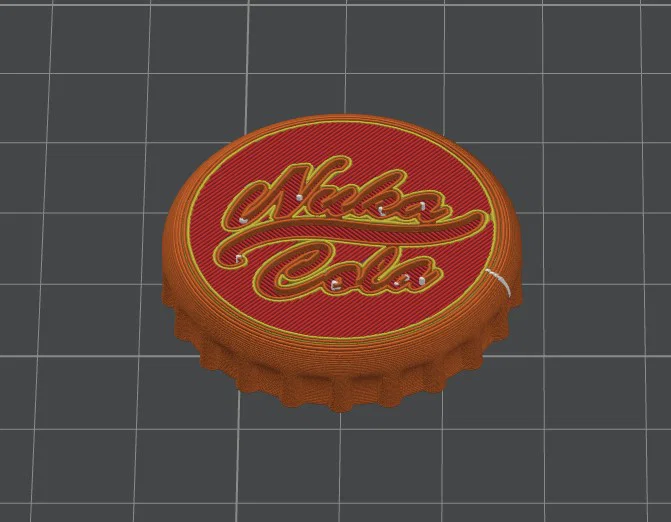 Nắp Chai Nuka Cola (Nuka Cola Bottle Cap) - Image 1