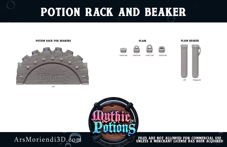 Giá Đỡ Beaker - Mythic Potions - Image 3