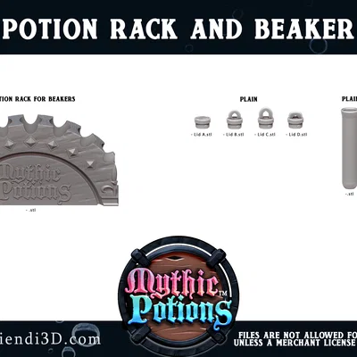 Giá Đỡ Beaker - Mythic Potions