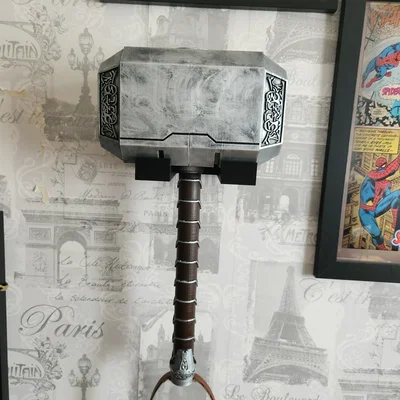 Mô hình búa Thor Mjolnir in 3D - Tỷ lệ 1:1 siêu chân thực