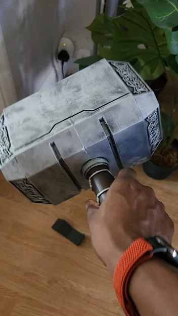Mô hình búa Thor Mjolnir in 3D - Tỷ lệ 1:1 siêu chân thực - Image 5
