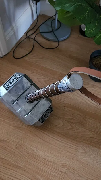Mô hình búa Thor Mjolnir in 3D - Tỷ lệ 1:1 siêu chân thực - Image 6