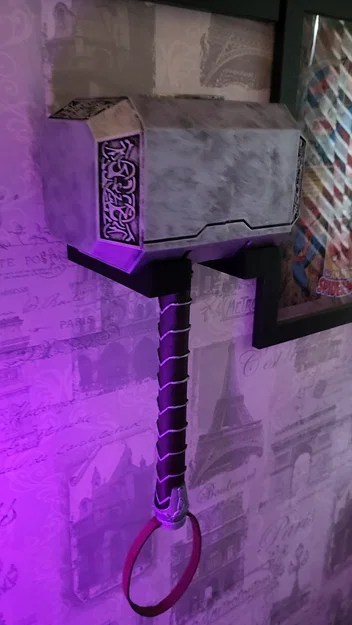 Mô hình búa Thor Mjolnir in 3D - Tỷ lệ 1:1 siêu chân thực - Image 7