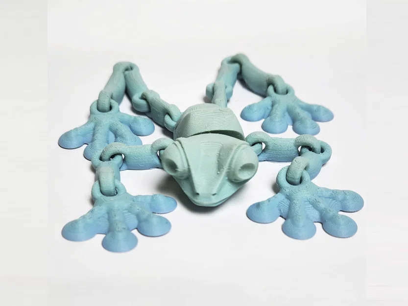 Mô hình chú ếch khớp nối in 3D cực kỳ linh hoạt (Frog) - Image 1