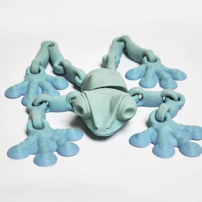 Mô hình chú ếch khớp nối in 3D cực kỳ linh hoạt (Frog)