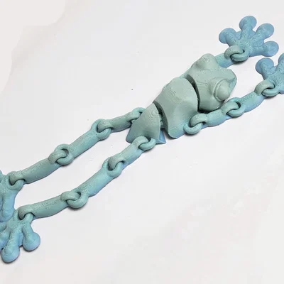 Mô hình chú ếch khớp nối in 3D cực kỳ linh hoạt (Frog)